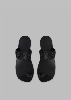 The Frankie Shop A.Emery Carmen Sandal Black New