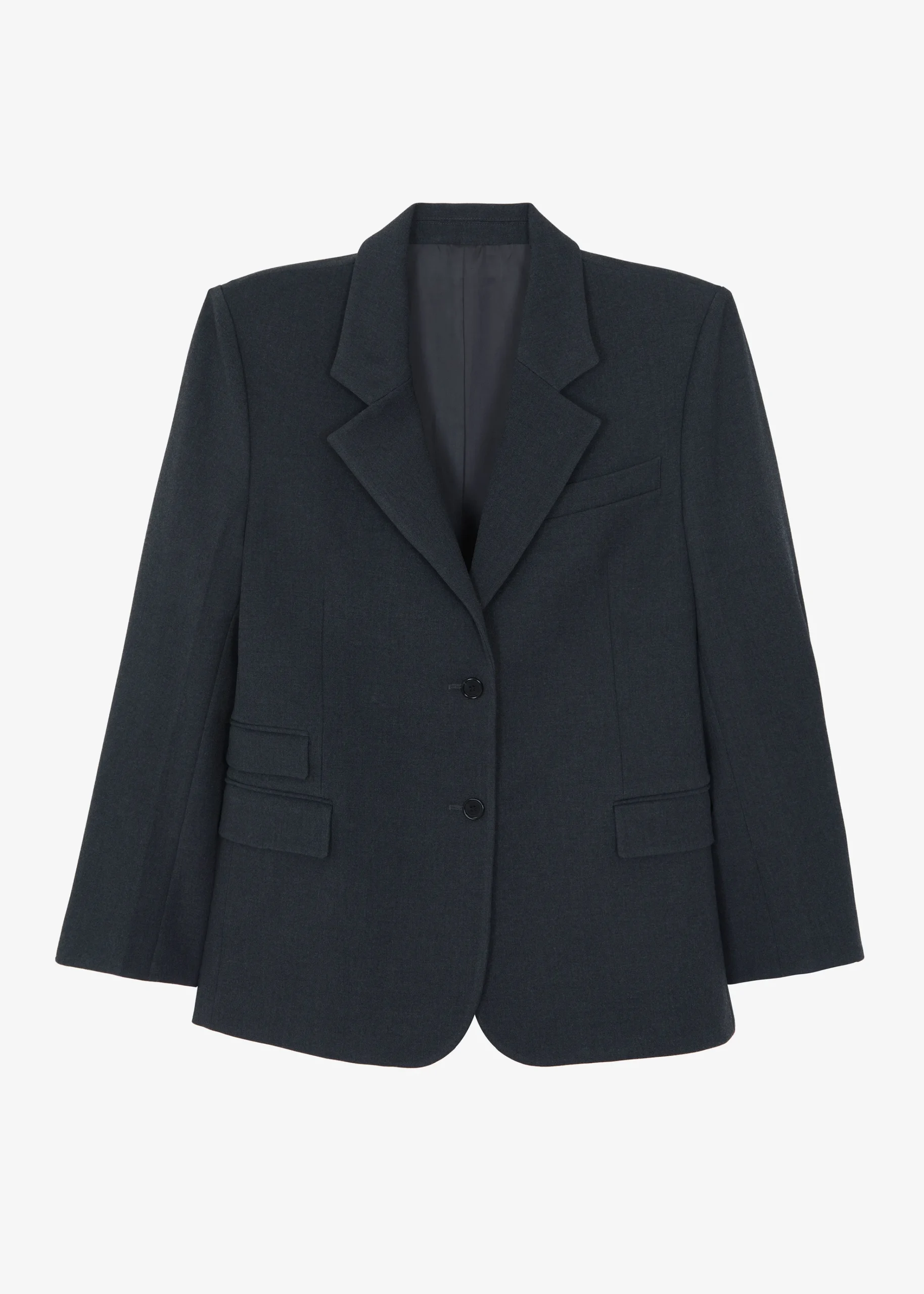 The Frankie Shop Avalon Blazer Charcoal New
