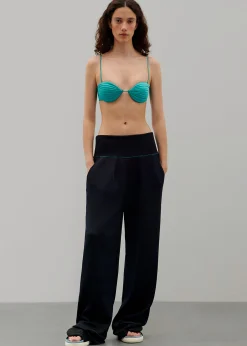 The Frankie Shop Bevza Seashell Bustier Emerald Online