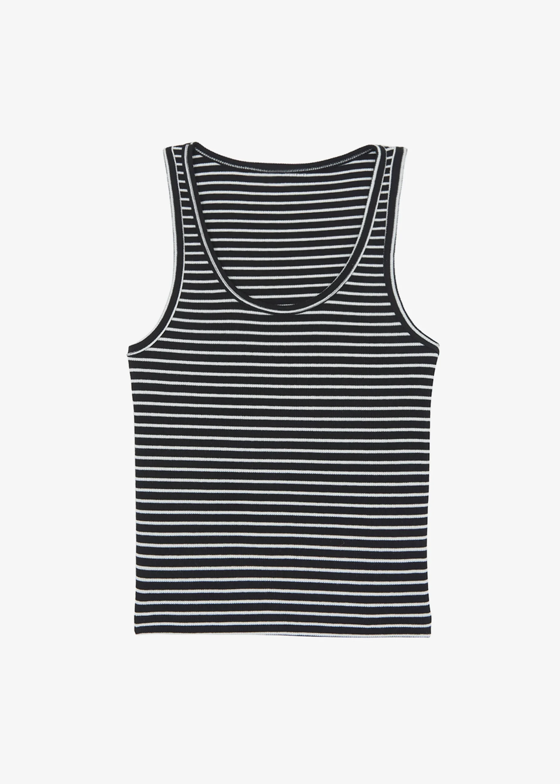 The Frankie Shop Bryn Tank Top White Stripe Outlet