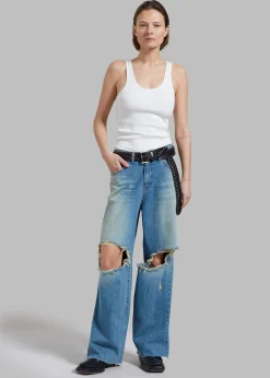 The Frankie Shop By Malene Birger Anisa Tank Top Soft White Discount