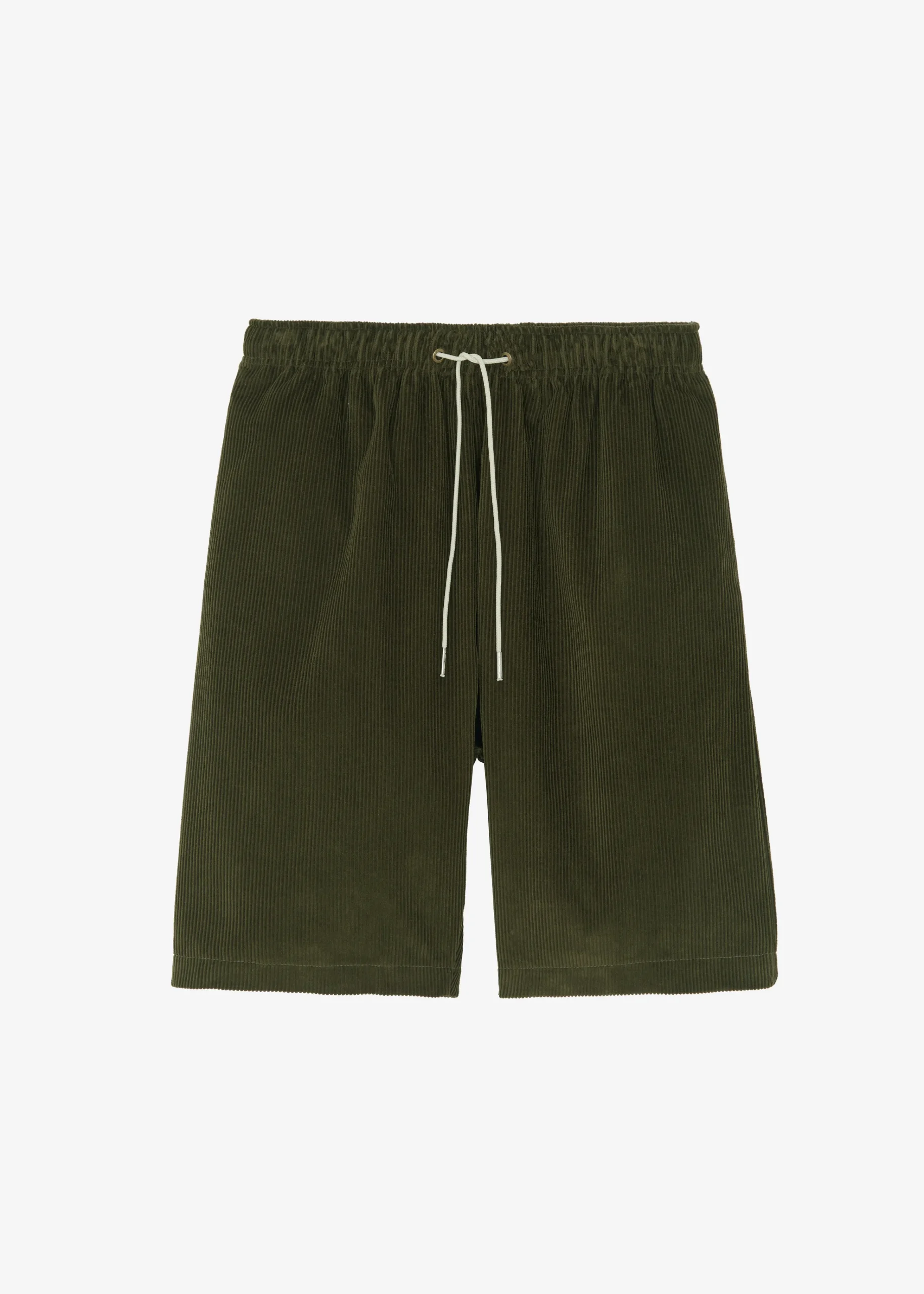 The Frankie Shop Camden Corduroy Shorts Olive Sale