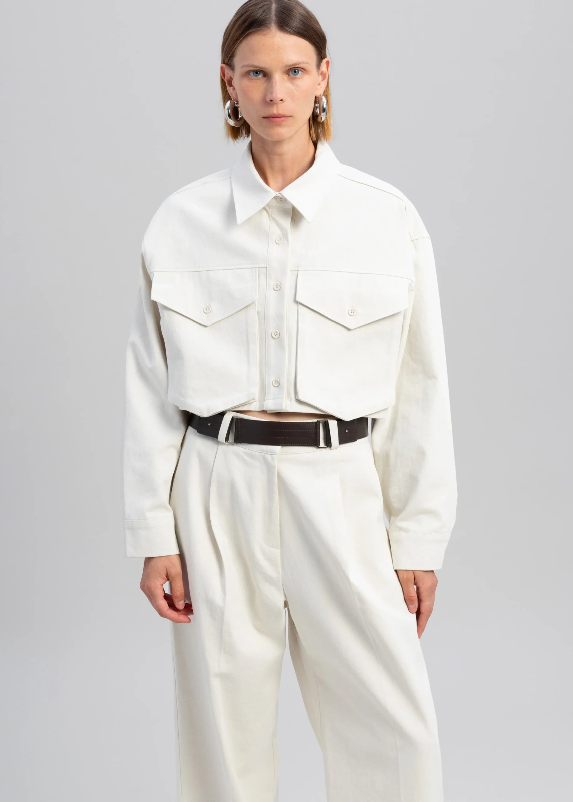 The Frankie Shop Carline Pants Cream New