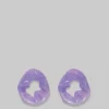 The Frankie Shop Completedworks Scrunch Bio-Resin Earrings Lilac Online
