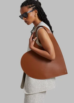 The Frankie Shop Coperni Heart Tote Bag Camel Outlet