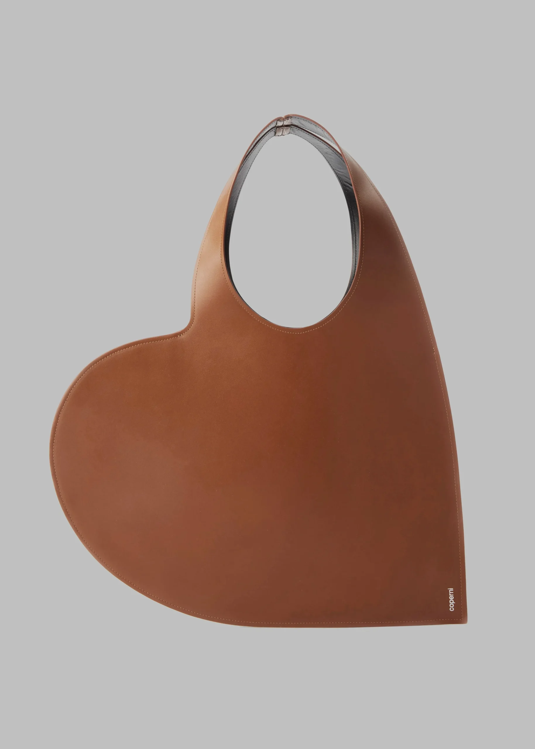 The Frankie Shop Coperni Heart Tote Bag Camel Outlet