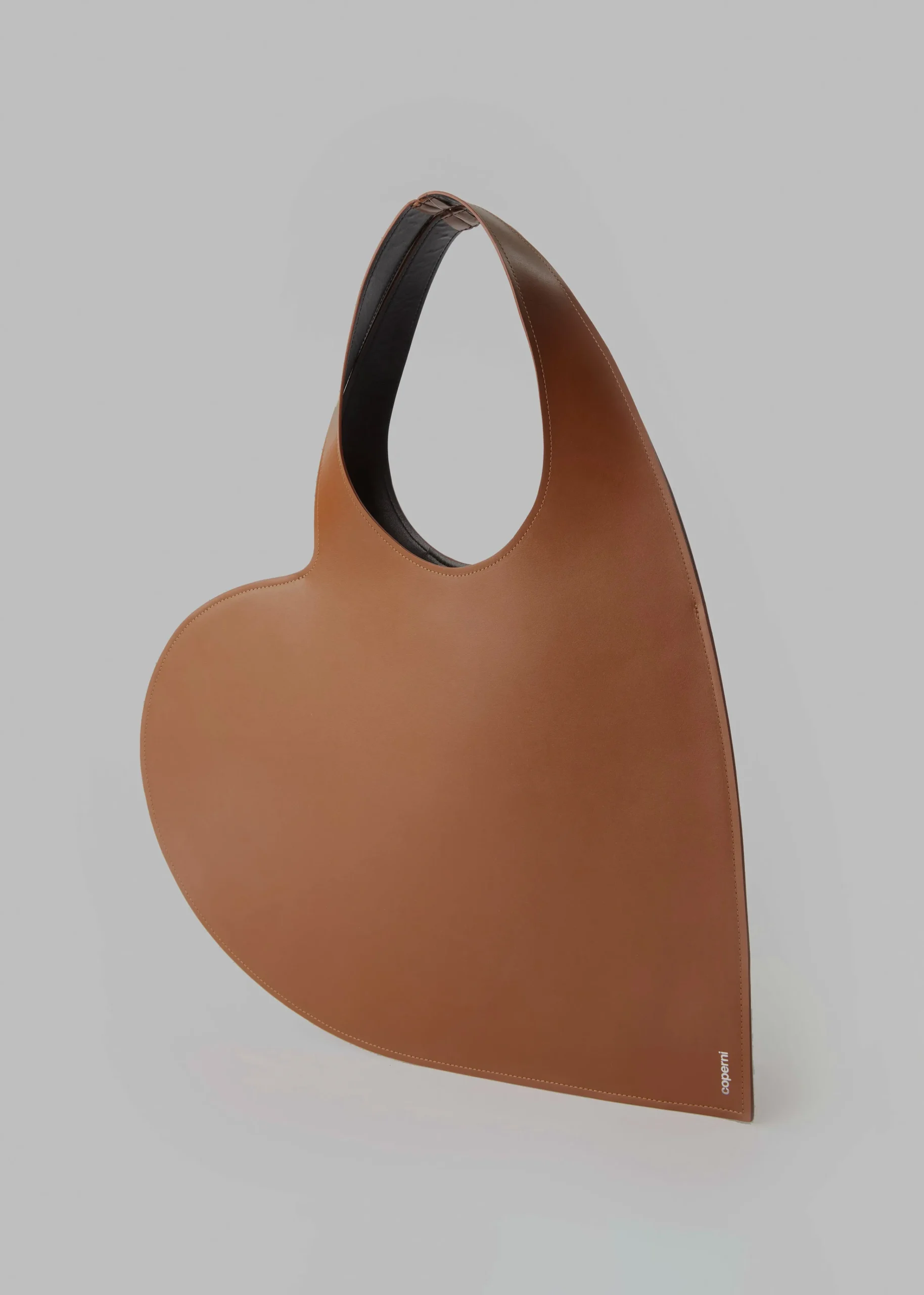 The Frankie Shop Coperni Heart Tote Bag Camel Outlet