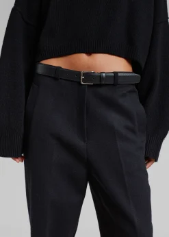 The Frankie Shop Dira Trousers Black