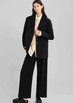 The Frankie Shop Eevi Wide Pants Black Sale