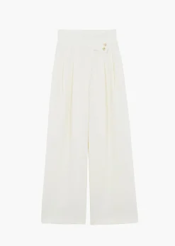 The Frankie Shop Eloise Trousers Cream Sale