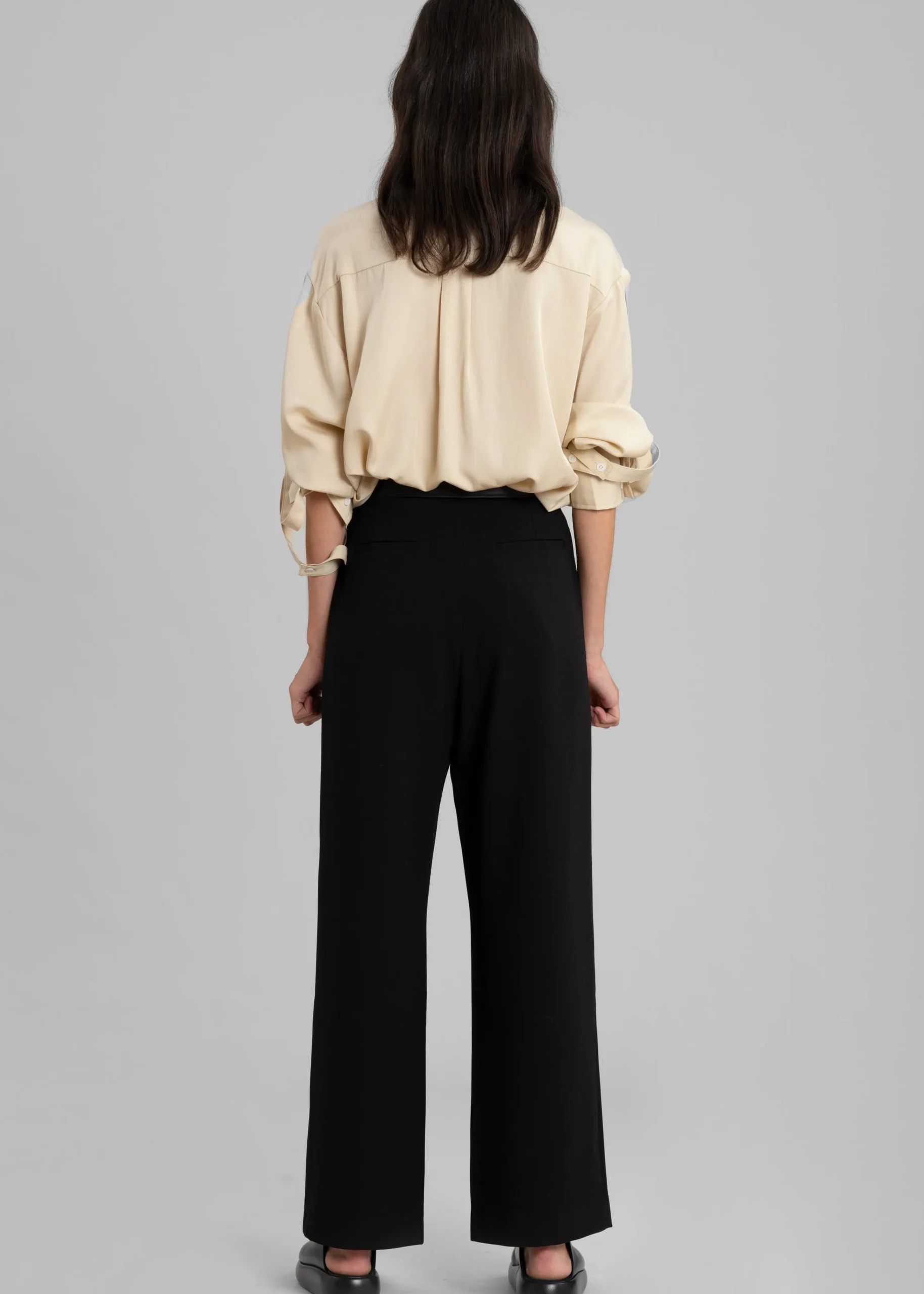 The Frankie Shop Elsa Shirt Beige Outlet