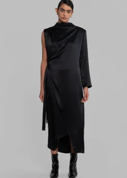 The Frankie Shop Envelope 1976 Nomad Dress Black Outlet