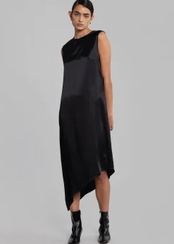 The Frankie Shop Envelope 1976 Nomad Dress Black Outlet
