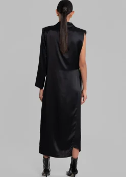 The Frankie Shop Envelope 1976 Nomad Dress Black Outlet