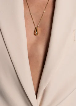 The Frankie Shop Fay Andrada Nena Pendant Necklace Gold Hot