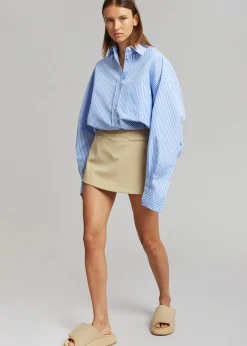 The Frankie Shop Fiona Skort Butter Discount
