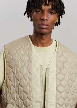 The Frankie Shop Gaby Reversible Vest Mastic New