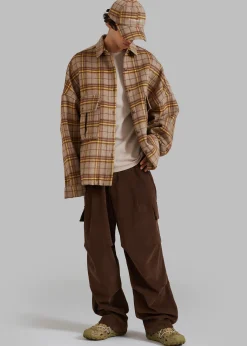The Frankie Shop Garnett Corduroy Pants Brown Sale