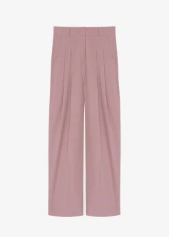 The Frankie Shop Gelso Pleated Trousers Rose Best