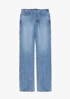 The Frankie Shop Genesis Raw Waist Jeans Worn Wash Clearance