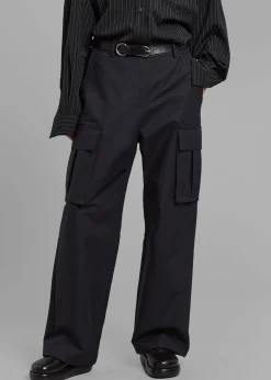 The Frankie Shop Gia Cargo Pants Black Clearance