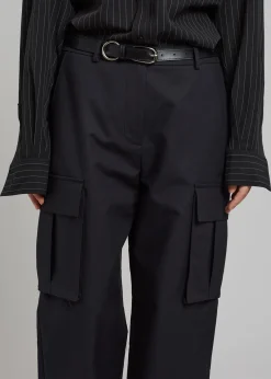 The Frankie Shop Gia Cargo Pants Black Clearance
