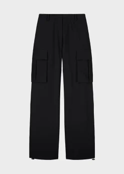 The Frankie Shop Gia Cargo Pants Black Clearance