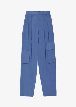 The Frankie Shop Gianna Cargo Pants Medium Wash Best