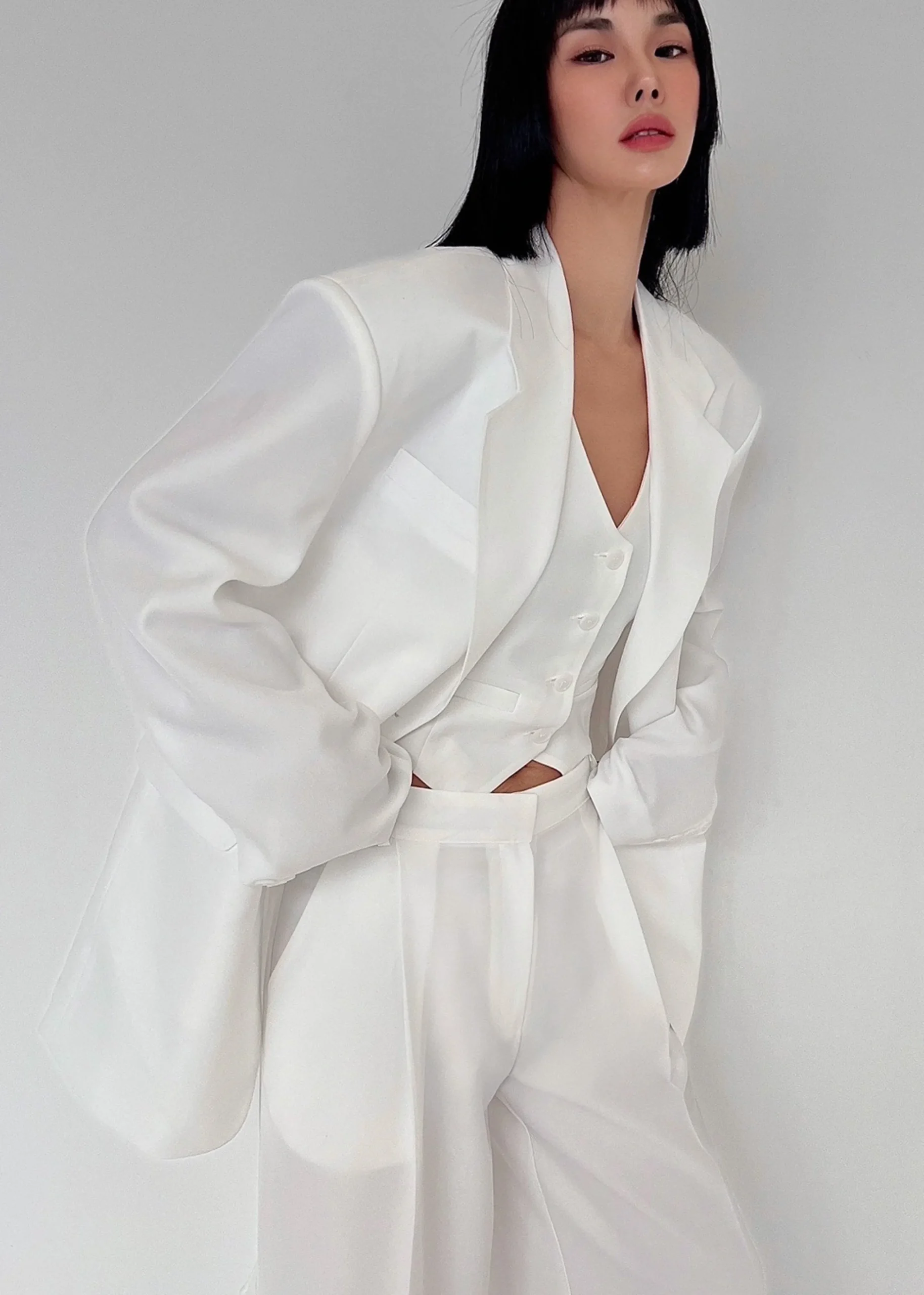 The Frankie Shop Gladys Blazer White Best