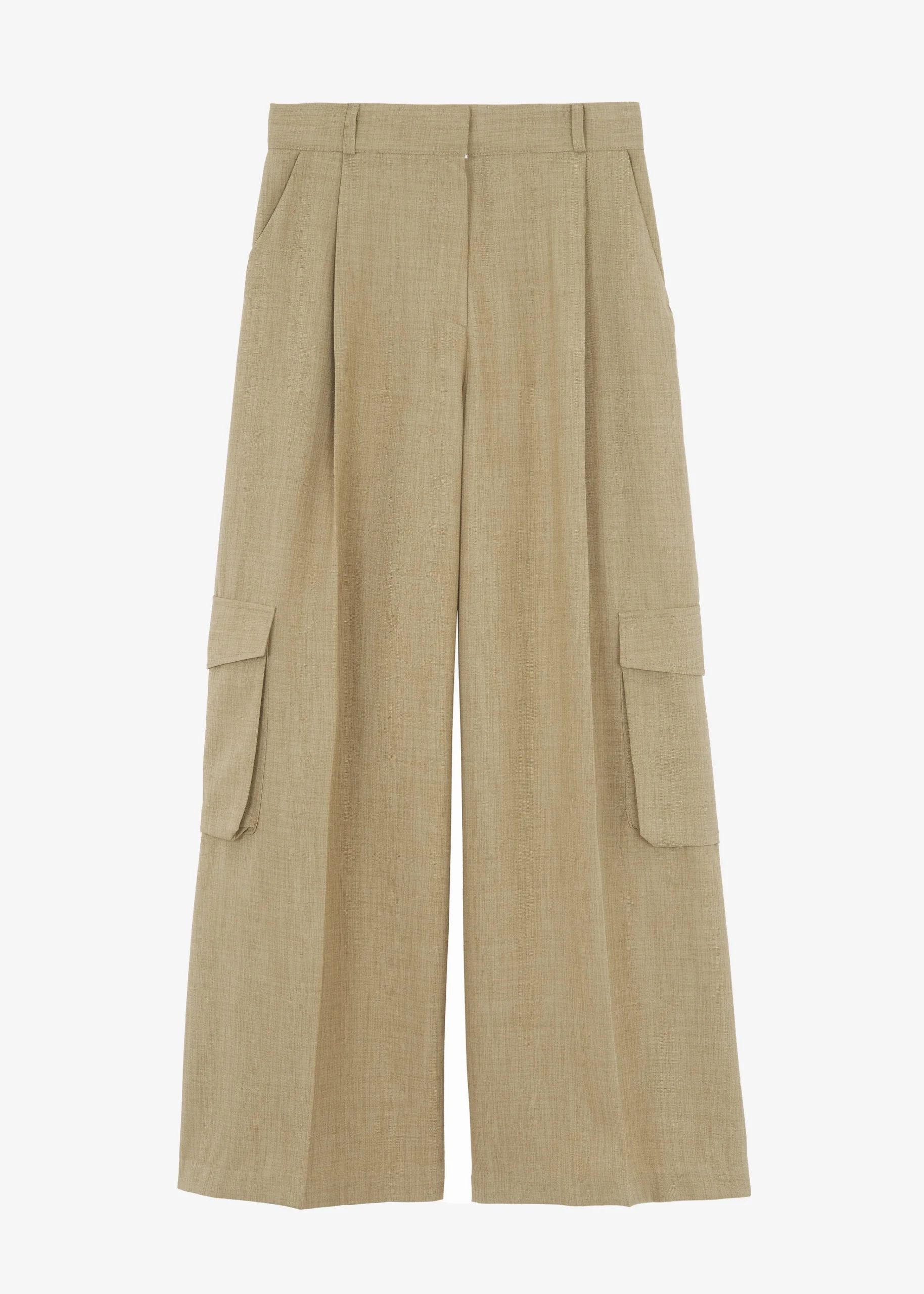 The Frankie Shop Gladys Cargo Pants Khaki