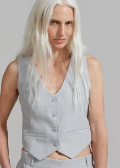 The Frankie Shop Gladys Vest Grey Best