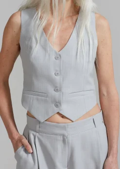 The Frankie Shop Gladys Vest Grey Best