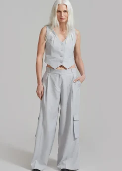 The Frankie Shop Gladys Vest Grey Best