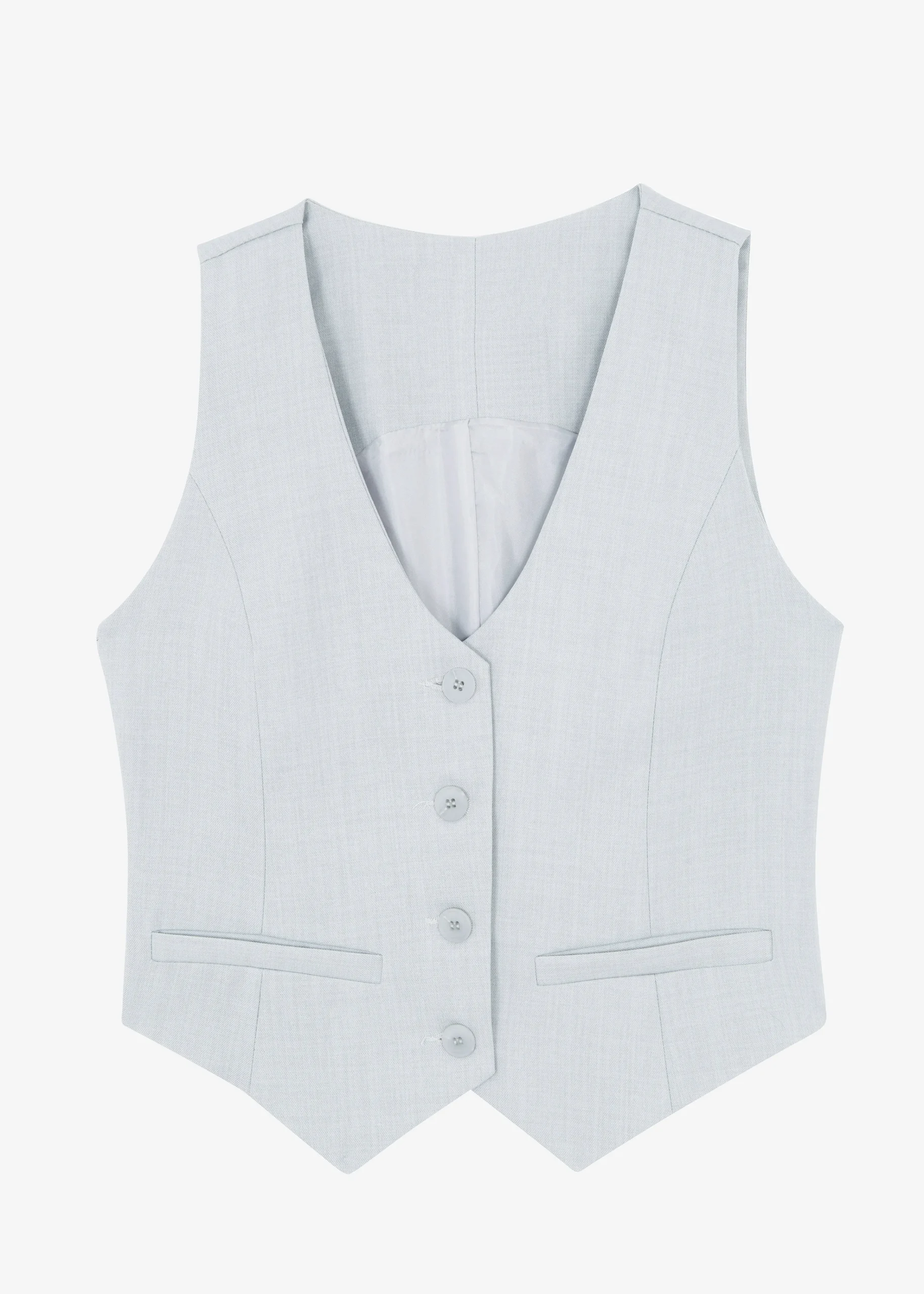 The Frankie Shop Gladys Vest Grey Best