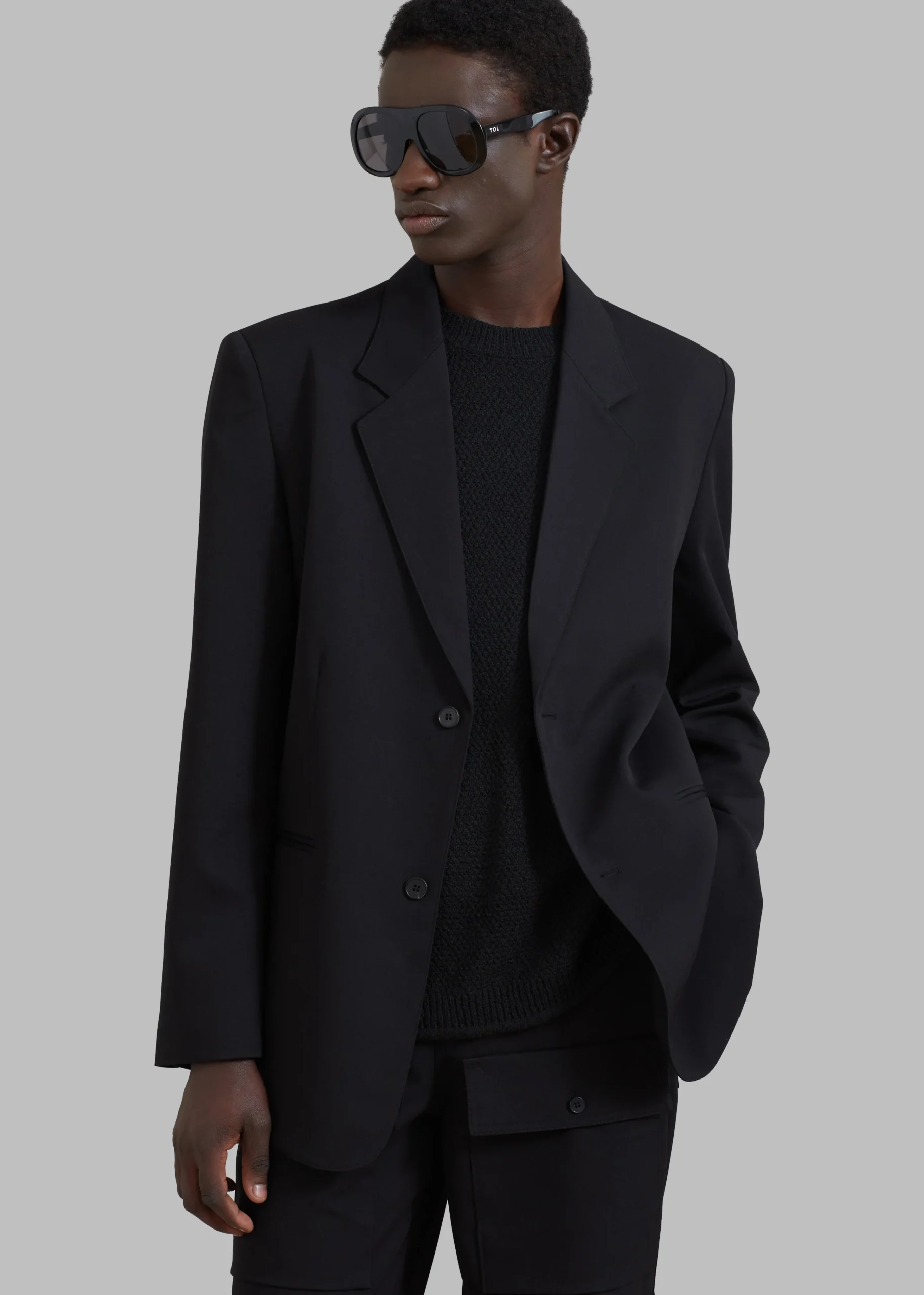 The Frankie Shop Grant Blazer Black Best