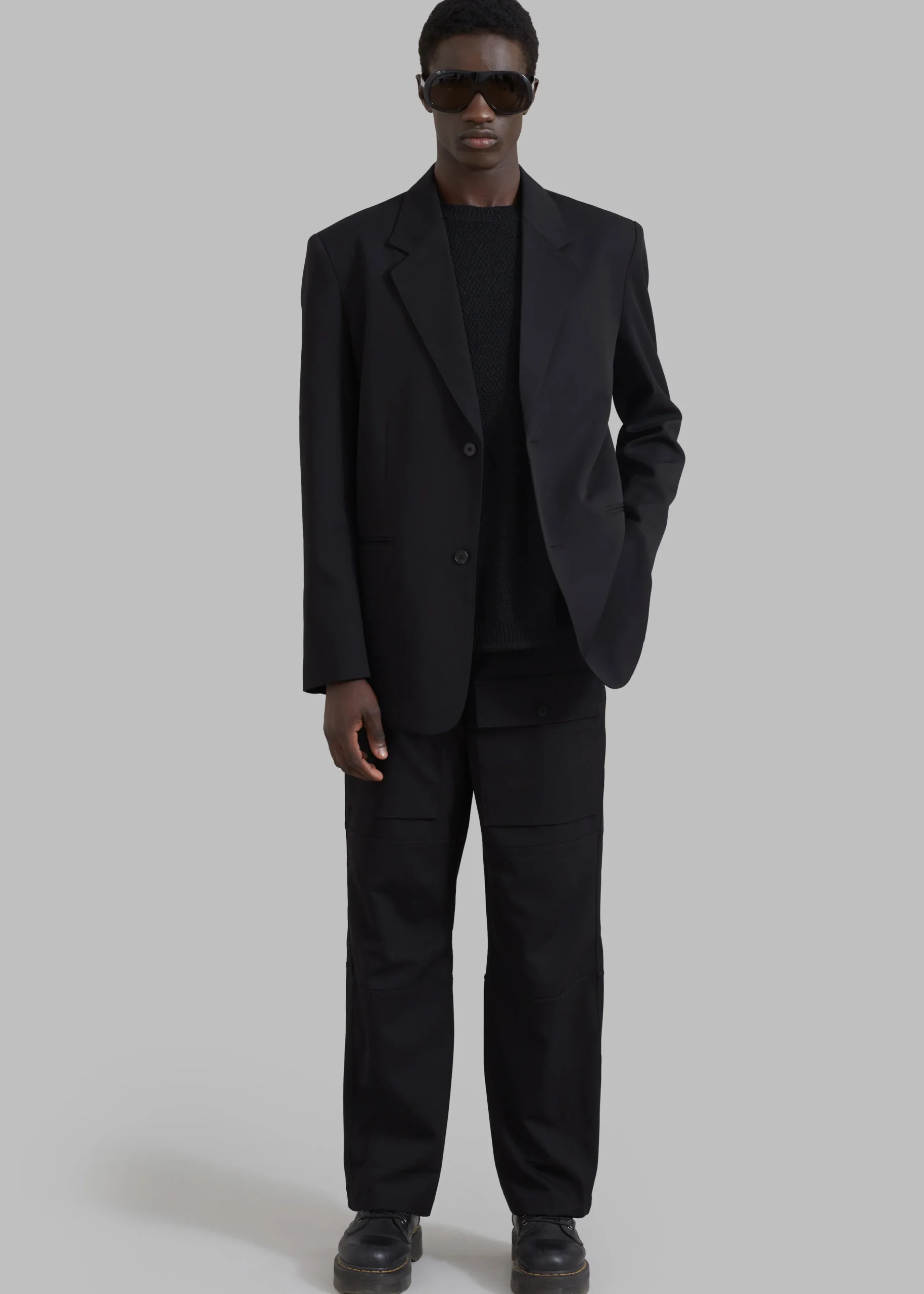The Frankie Shop Grant Blazer Black Best