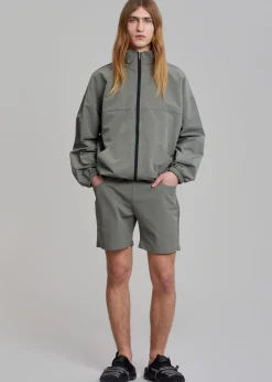 The Frankie Shop Guido Nylon Jacket Grey Online