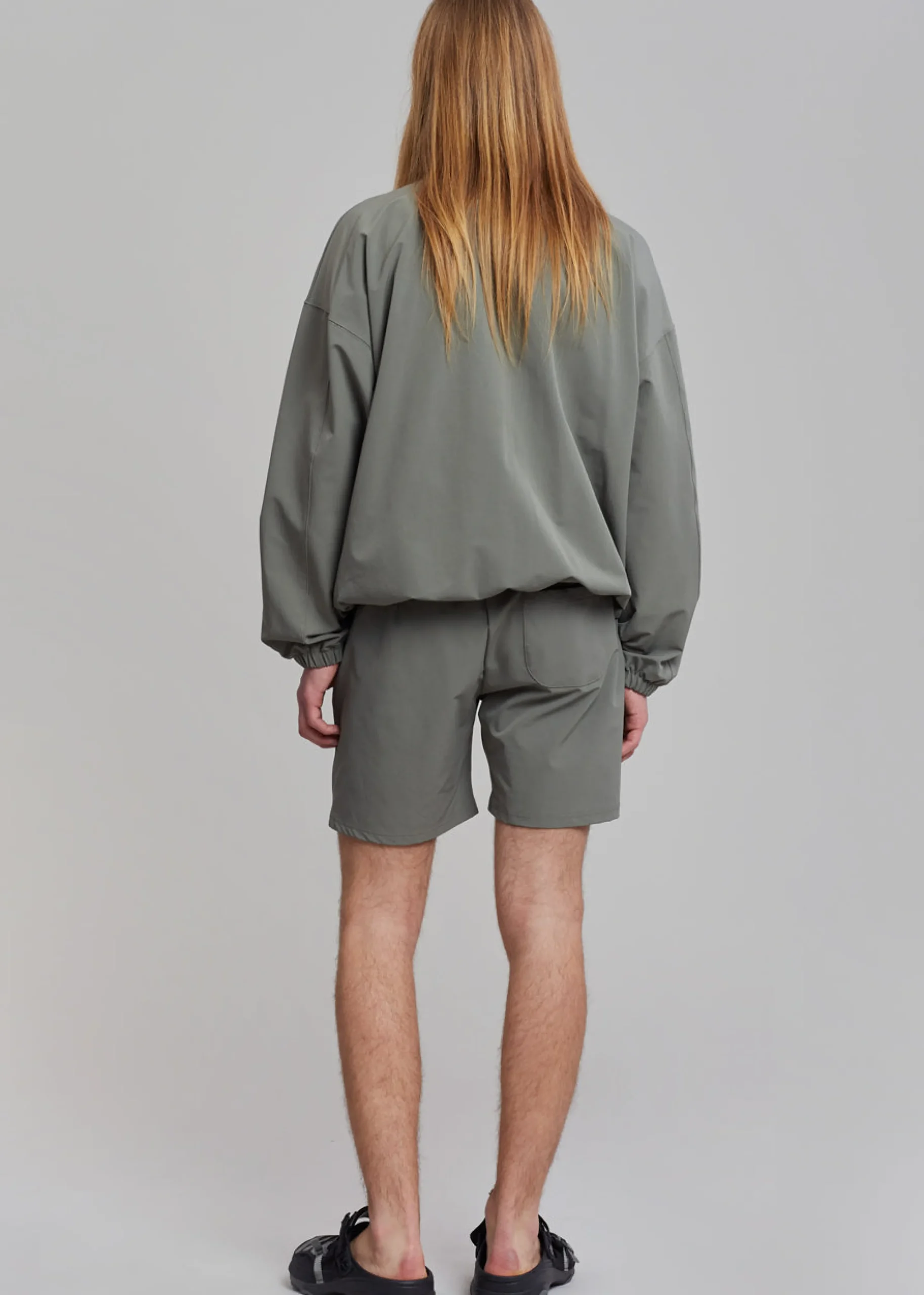 The Frankie Shop Guido Nylon Jacket Grey Online