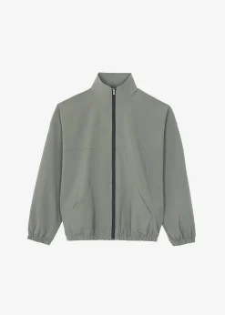The Frankie Shop Guido Nylon Jacket Grey Online