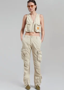 The Frankie Shop Haikure Gwen Vest Barley Discount