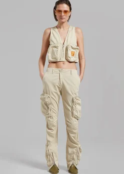 The Frankie Shop Haikure Gwen Vest Barley Discount