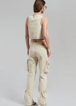 The Frankie Shop Haikure Gwen Vest Barley Discount