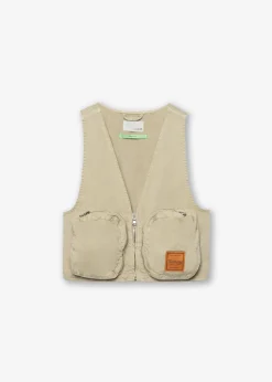 The Frankie Shop Haikure Gwen Vest Barley Discount