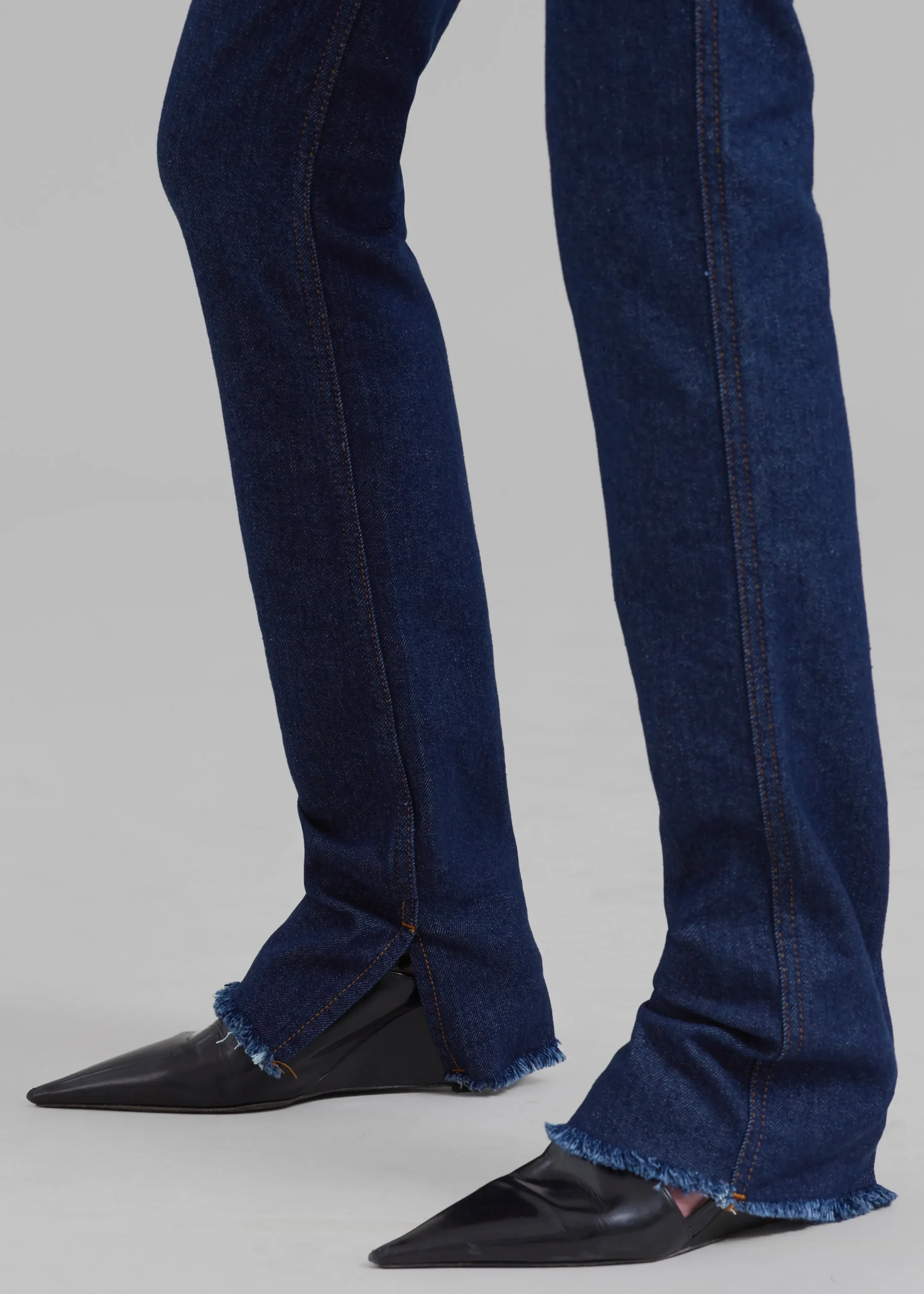The Frankie Shop Haikure Sherry Pants Blue Rinse