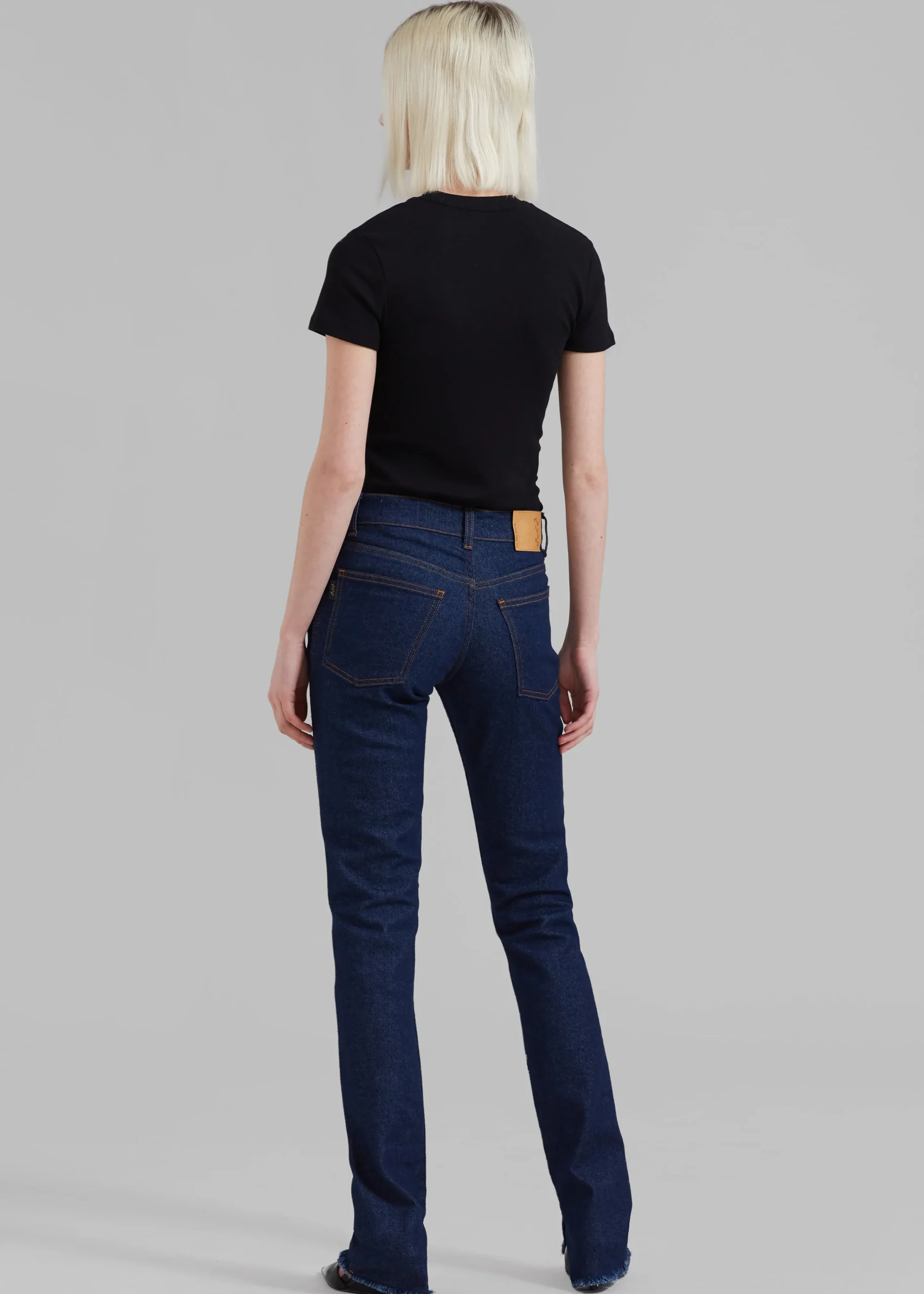 The Frankie Shop Haikure Sherry Pants Blue Rinse