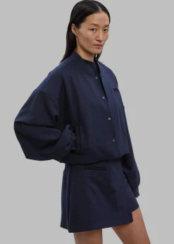 The Frankie Shop Hava Jacket Navy Online