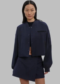 The Frankie Shop Hava Jacket Navy Online