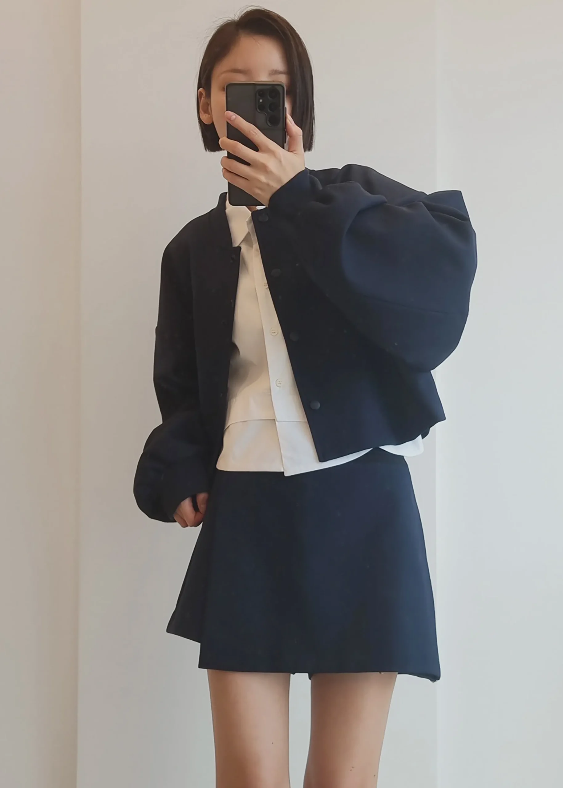 The Frankie Shop Hava Jacket Navy Online