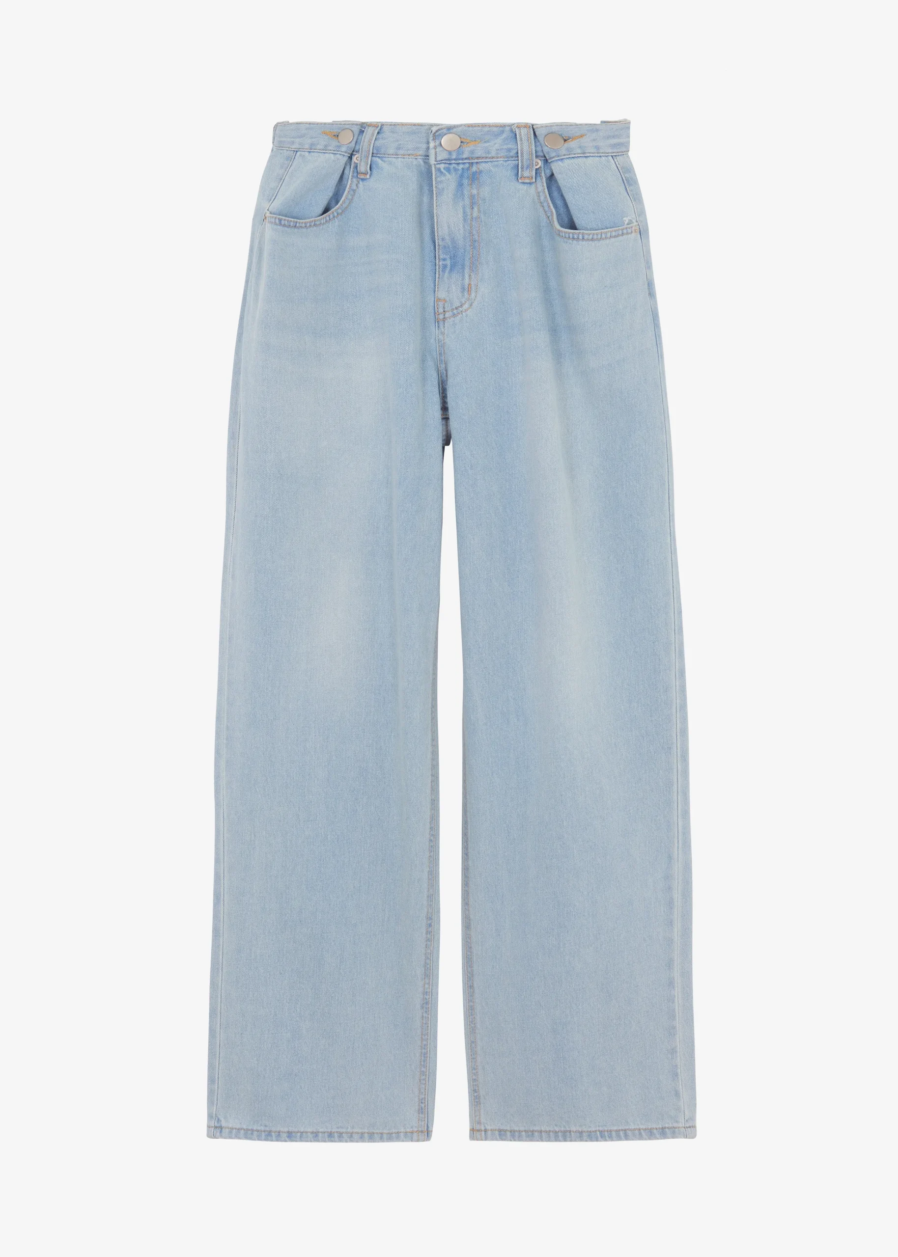 The Frankie Shop Hayla Denim Pants Light Wash Online