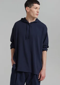 The Frankie Shop Heith Light Hoodie Blue Hot